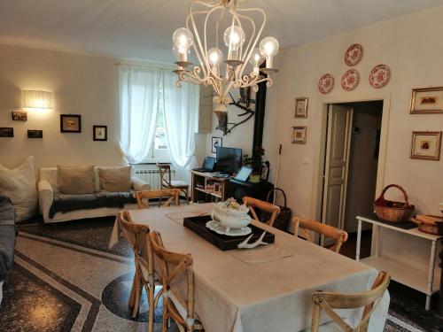 A seating area at B&B Alle Ortensie Blu