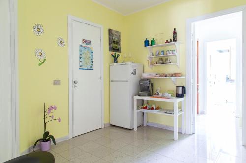 Kuchyň nebo kuchyňský kout v ubytování B&b Margherita