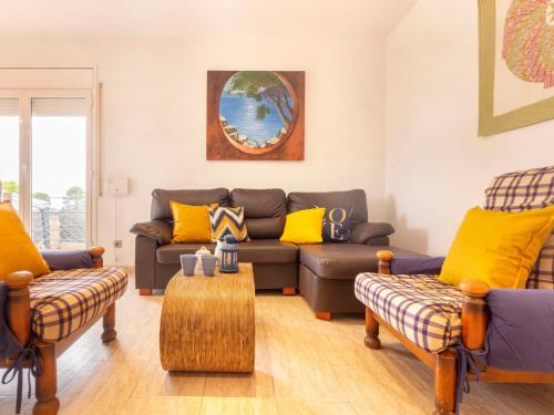 Posezení v ubytování Holiday Home Cap Roig by Interhome