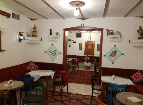 Zona de estar de Hotel Veli