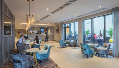 
The lobby or reception area at Maldron Hotel South Mall Cork City
