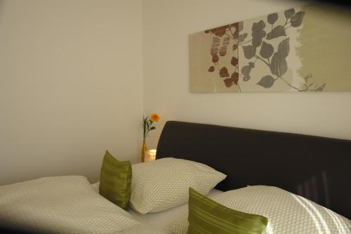 Cama o camas de una habitación en Parkresidenz Hotel Garni