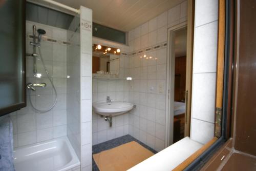 Koupelna v ubytování Appartement-Reiteralm