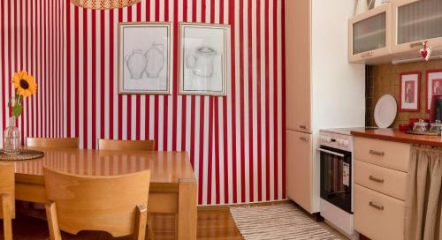 A kitchen or kitchenette at Apartment Štefánka