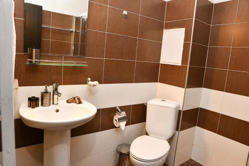 Koupelna v ubytování Iglika 2, V9