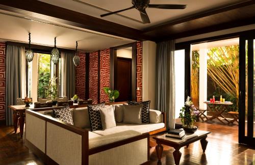Un lugar para sentarse en Anantara Angkor Resort