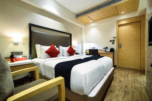 Un ou plusieurs lits dans un hébergement de l'établissement Varju Villa