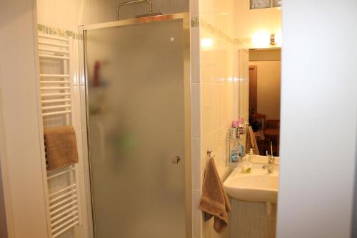 Koupelna v ubytování Apartman Tatry