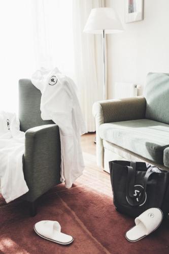 Posezení v ubytování Reduce Hotel Vital