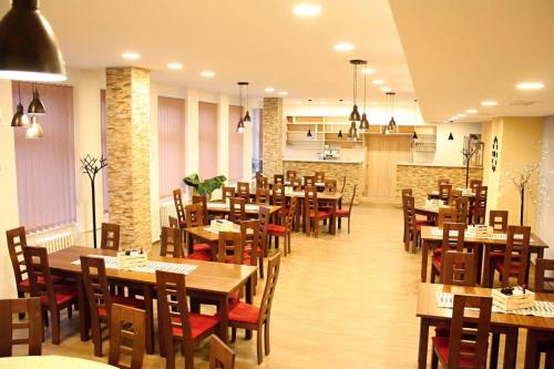 Restaurace v ubytování SPORTHOTEL Milevsko