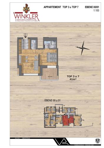 a drawing of a floor plan of a house at Winklers Gipfelblick Chalet, inklusive Alpentherme - Ganzjährig, Gasteiner Bergbahn - nur Sommer in Bad Hofgastein