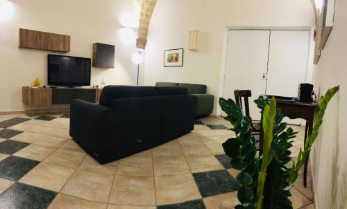 TV a/nebo společenská místnost v ubytování Co Mó - Camera a Sud - Affittacamere