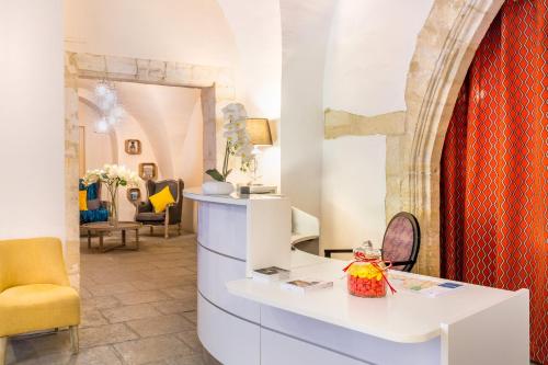 Χώρος καθιστικού στο Best Western Marquis de la Baume