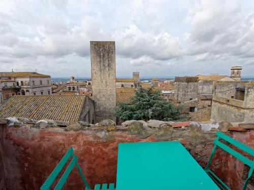 a view of the city from the roof of a building at L’Arrocco - La Torre col Mare sul Tetto in Tarquinia
