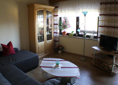 TV a/nebo společenská místnost v ubytování Haus Elisabeth