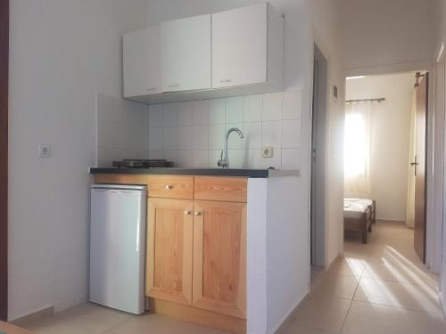 Et badeværelse på Sirocco Apartments