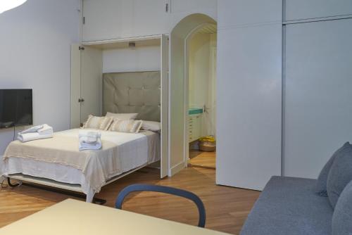 Posteľ alebo postele v izbe v ubytovaní Spacious & Comfortable flat in centric Eixample