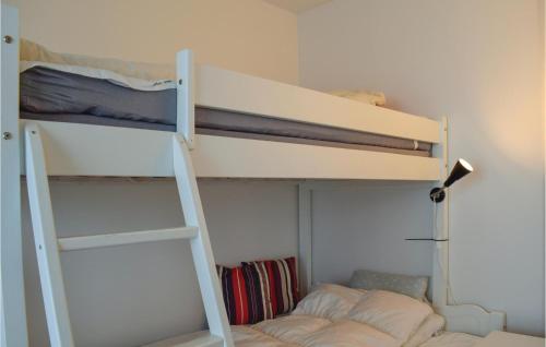 Poschodová posteľ alebo postele v izbe v ubytovaní Leil, 705
