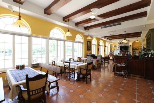 Yun Shan Shuei Villa Homeにあるレストランまたは飲食店