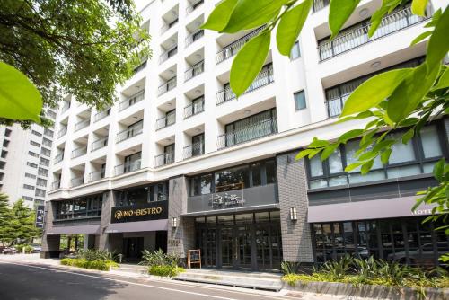 a rendering of the front of a building at Hotel Kuei in Taichung
