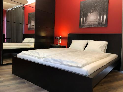 Ένα ή περισσότερα κρεβάτια σε δωμάτιο στο Semiramis Business Hotel