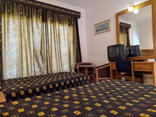Cama o camas de una habitación en hotel room