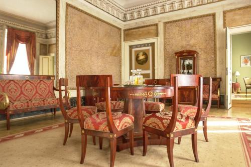 Posezení v ubytování Grand Hotel