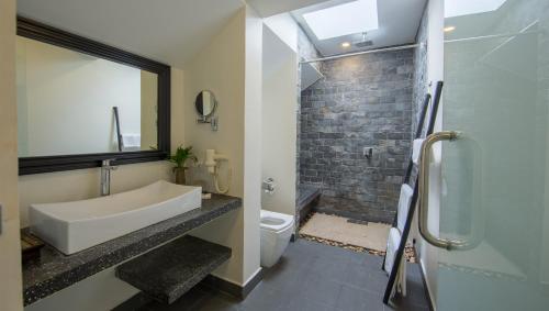 Koupelna v ubytování Central Suite Residence