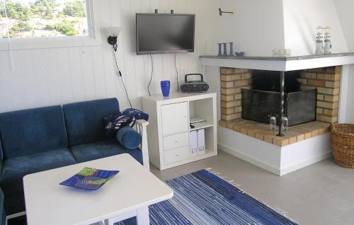 Kuchyň nebo kuchyňský kout v ubytování Strandstua