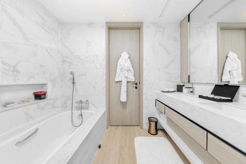 A bathroom at ALVA HOTEL BY ROYAL
