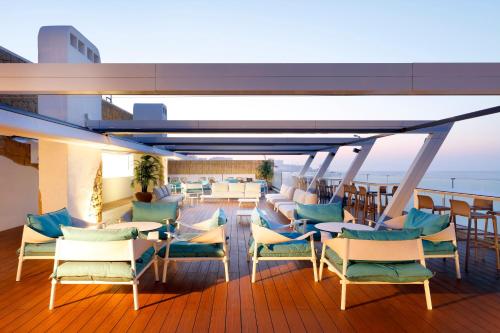 Ruang duduk di Hotel Benalma Costa del Sol