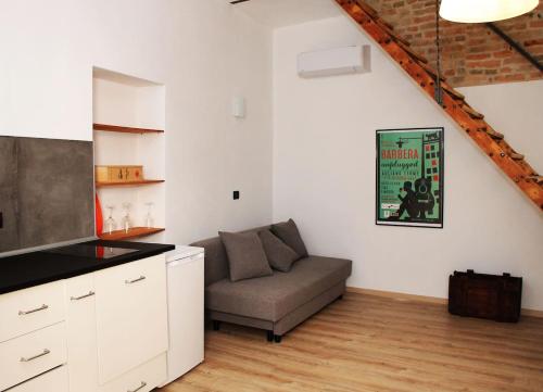 Χώρος καθιστικού στο Casa Lidia locazione breve