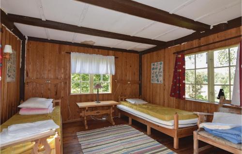 Krevet ili kreveti u jedinici u okviru objekta Stunning Home In Sffle With Sauna