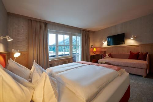 Boutique-Hotel Schmelzhofにあるベッド