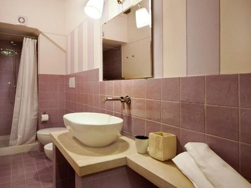 A bathroom at Bosco Ai Marzi