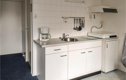 Kuchyň nebo kuchyňský kout v ubytování Nice Apartment In Hippolytushoef With Wifi