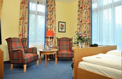 Posezení v ubytování Hotel am Kurpark