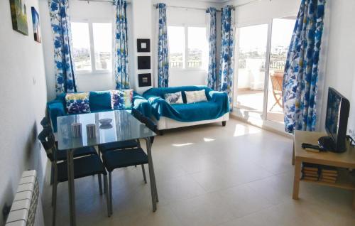 Χώρος καθιστικού στο Awesome Apartment In Sucina With Wifi