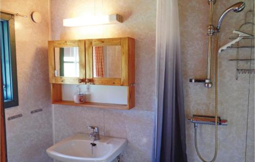 Kúpeľňa v ubytovaní Thorleifsbu-skogheim