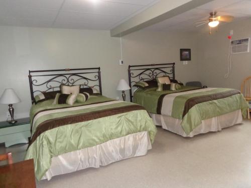 Krevet ili kreveti u jedinici u okviru objekta Happy Motel