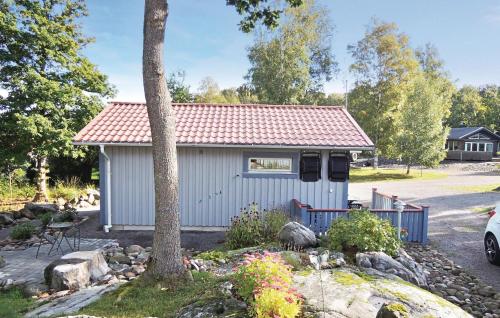 Zahrada ubytování Holiday Home Astridsväg Heberg