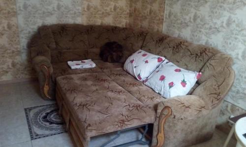 Katil atau katil-katil dalam bilik di Однокомнатная квартира на ул Шевченко