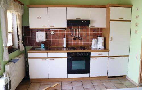 A kitchen or kitchenette at Holiday Home Thierstein - 01