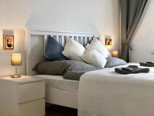 Ein Bett oder Betten in einem Zimmer der Unterkunft Förde-Loge 20 - Glücksburg