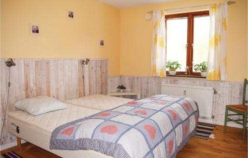 Postel nebo postele na pokoji v ubytování Cozy Apartment In Hyltebruk With Wifi