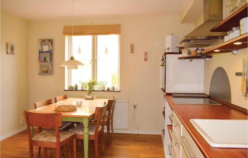 Kuchyň nebo kuchyňský kout v ubytování Cozy Apartment In Hyltebruk With Wifi