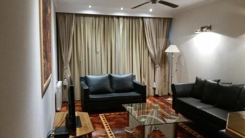 Χώρος καθιστικού στο Hotel Viñas del Sol