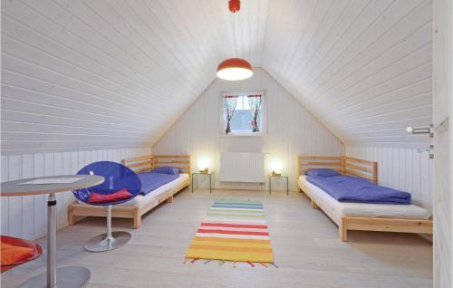 Katil atau katil-katil dalam bilik di Beautiful Home In Zerpenschleuse With Wifi