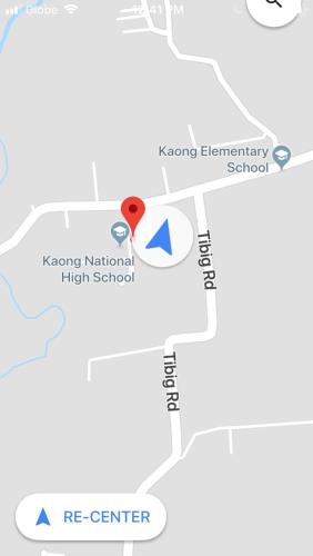 a map of the campus of re center at Budget Rooms in Silang Near Tagaytay in Silang