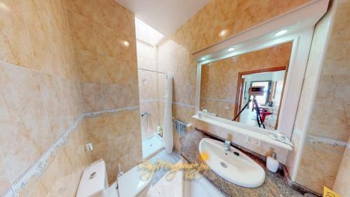 Et badeværelse på Casa del mar